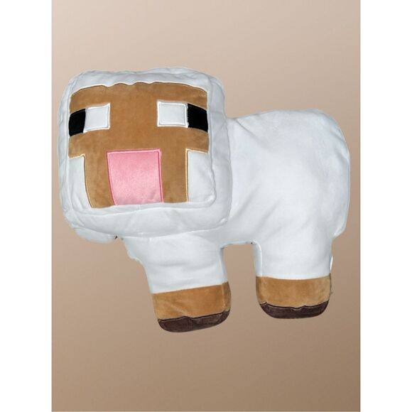 Minecraft Sheep Pillow Buddy Plush 14" - Picture 1 of 3